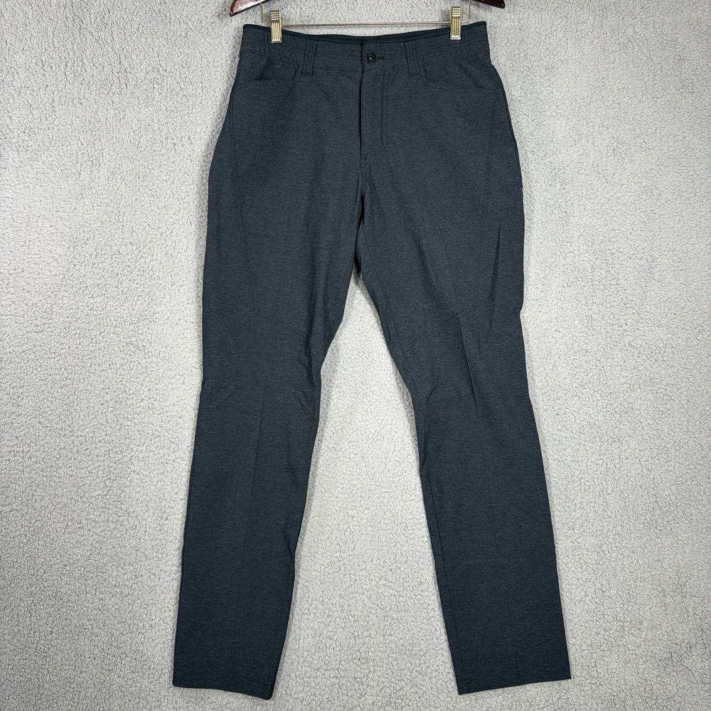 Kuhl Deceptr Pants Stretch Nylon Hiking 32x34 Mens Black Outdoors Trail Camp